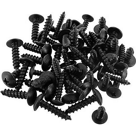 Tornillos/pernos para carenado Motoforce, juego de 50 (20x M5x20mm / 10x M5x10mm / 10x M4x20mm / 10x M4x16mm)