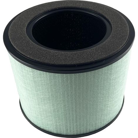 BS-08 True HEPA Filtre de rechange pour purificateur d'air BS-08, filtre à air HEPA 3 en 1, filtre à charbon actif (1/5)