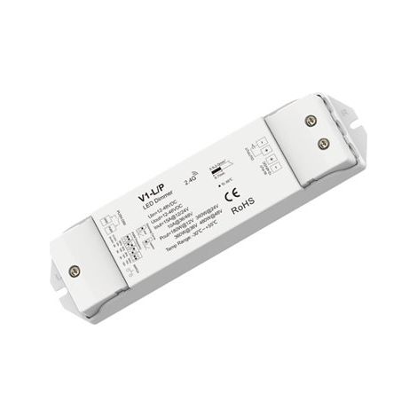 Mantra Controlador tensión constante V1-L/P 12-48V, Pulsador & RF TIRAS LED STRIPS