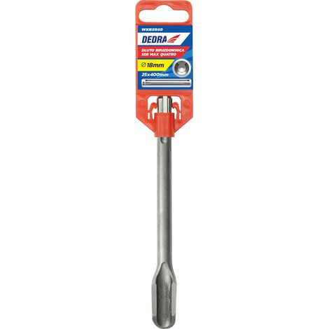 utensile dedra sds max larghezza 25 mm lunghezza 400 mm