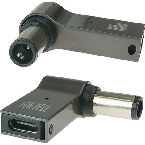 Adaptateur USB-C pour alimenter un ordinateur portable doté d'une prise jack 7,4 x 5,0 mm. (1/5)