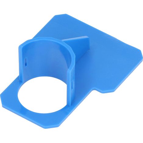 Supports de tuyaux pour piscine hors sol, avec attaches et ruban adhésif, pour spa (bleu). (1/5)