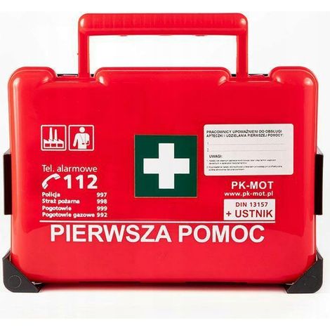 Kit di pronto soccorso industriale per aziende conforme alla norma DO DIN 13157