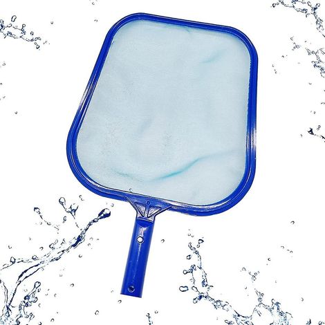 Filets de surface pour piscines - filets de piscine, filets de nettoyage de piscine, accessoires de nettoyage de piscine, adaptés aux fontaines et aquariums. (1/4)