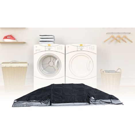 Housse de protection pour machines à laver et sèche-linge, polyester, anti-poussière, anti-humidité, protection UV, design front-load, dimensions 29x28x40 inches, pour maison, appartement et hôtel (1/5)