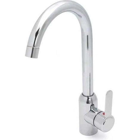 Robinet Lavabo Salle de Bain Bec Pivotant à 360° Mitigeur Lavabo Salle de Bain Mitigeur Evier en (1/4)