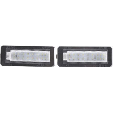 Paire d'éclairage de plaque d'immatriculation LED pour BENZ Smart Fortwo Cabriolet/Coupé/Convertible