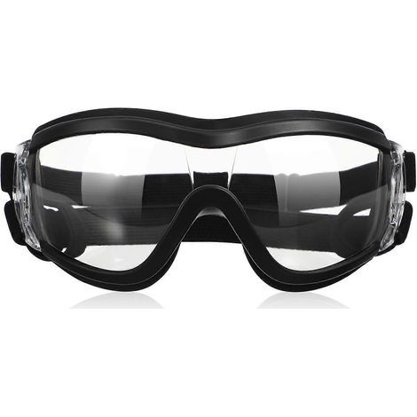 Winddichte Schutzbrille für Haustiere, UV-Schutzbrille, kreative Hunde- und Welpenbrille (transparent) – 21,5 x 7,5 cm – Transparent (1/4)
