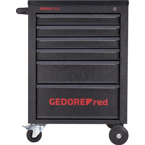 Gedore Werkzeugsatz im Werkstattwagen MECHANIC schwarz 129-tlg. (1/5)