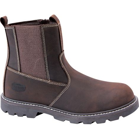 Paire de boots de travail ou loisirs Solidur Verdon marron taille 39