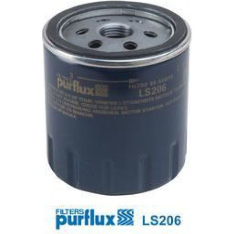 Filtre À Huile LS206 - Compatible Moteur Essence Diesel - Pour Entretien Automobile - Lot De 1