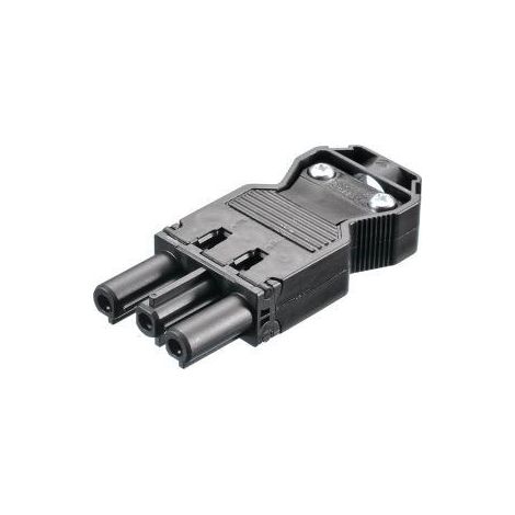 BACHMANN Conector de aparato ISV negro, 375.505 (1/3)