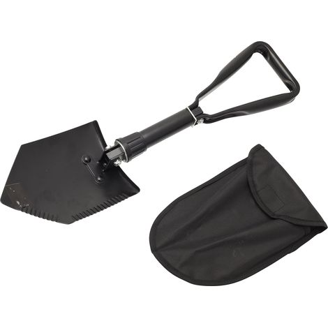 Pala plegable pico 3 piezas negro (1/5)