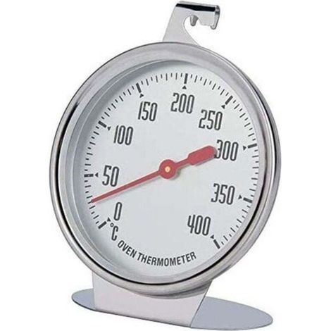 Thermomètre de four, indicateur de température, lecture instantanée, sonde en acier inoxydable, type à cadran, grand cadran, ustensiles de cuisine pour la patisserie. (1/4)