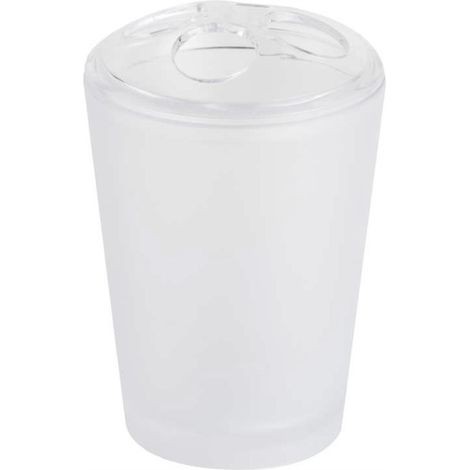 Portacepillos de dientes Nicesea Bisk blanco escarcha 1ud.