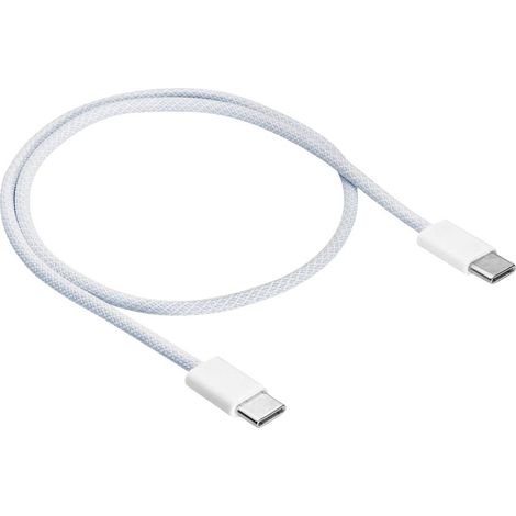 Cavo Akyga AK-USB-50 da USB Type-C / USB Type-C per ricarica rapida da 60 W per iPhone, lunghezza 50 cm.