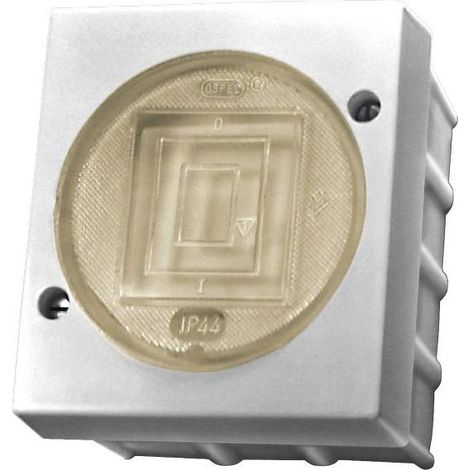 Lambda Hermetischer Treppenschalter IP44 weiß ŁNH-3L/00