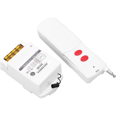 Interrupteur sans fil télécommandé RF intelligent 315MHz pour alarme et pompe à eau 380V AC, relais domotique universel (1/5)