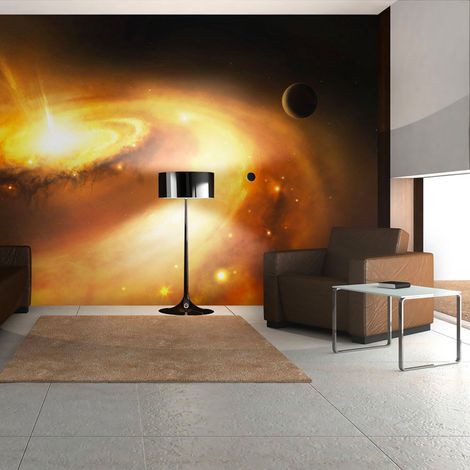 Papier peint centre galactique de la voie lactée - 250 x 193 cm (1/4)
