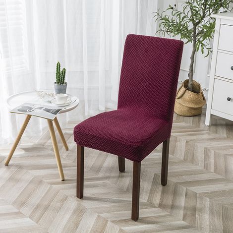 Coprisedia rosso, 50 x 60 x 15 cm, 1 pezzo. Coprisedia elasticizzato e lavabile. (1/5)
