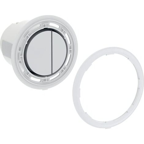 Geberit 243398JQ1 Type 10 bouton-poussoir pour commande pneumatique à distance (1/2)