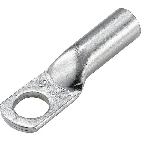 TRU COMPONENTS TC-12885896 Rohrkabelschuh 180 ° M8 16 mm² Loch-Ø: 8 mm 1 St. (1/2)