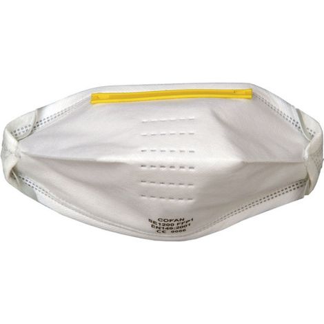 Mascarilla sin Válvula FFP1D                 Normal (20 Uds)