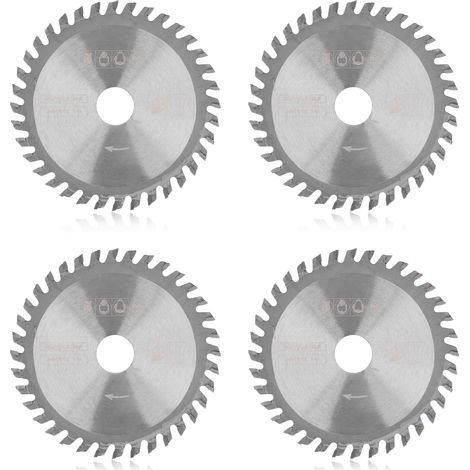 4-teiliges Hartmetall-Kreissägeblatt-Set mit 36 Zähnen für Holz und Kunststoff – Schneidwerkzeug-Set