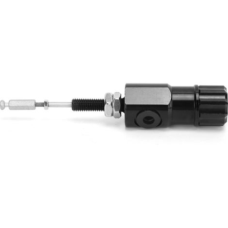Motorrad-Brems- und Kupplungszylinder aus Aluminiumlegierung, universelle Modifikation für Motorräder und Fahrräder, schwarz (1/5)