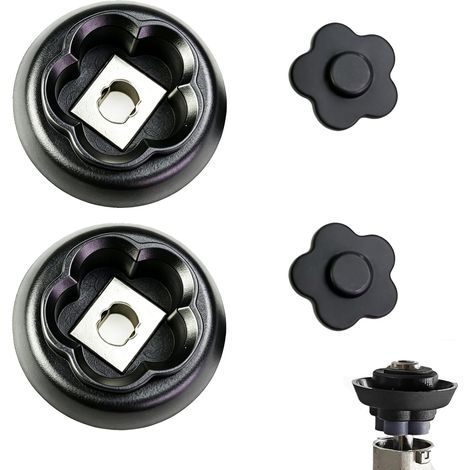 Convient pour monsieur cuisine Connect blender 5 dents tête de champignon moulu connecteur 5 têtes de dérivation (1/5)