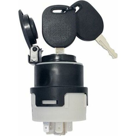 Commutateur à clé 5 positions 12v/24v avec fonction préchauffage