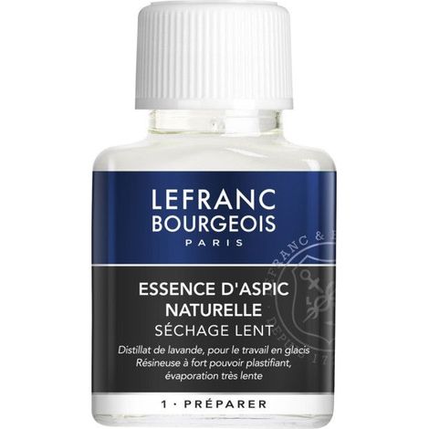 Essence d'aspic - Colart - 75 ml - Lavande - Diluant pour médiums et vernis - Odeur agréable