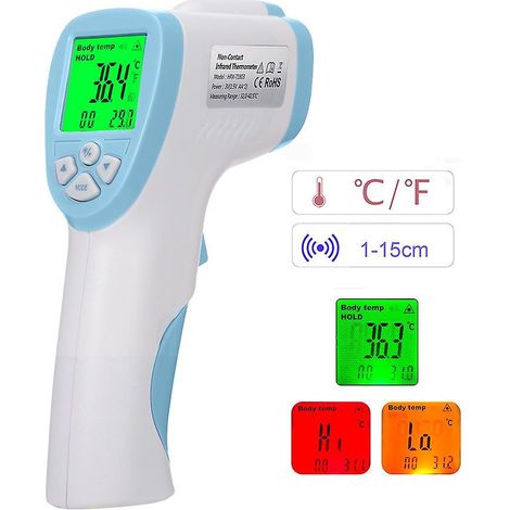 Thermomètre infrarouge frontal numérique sans contact