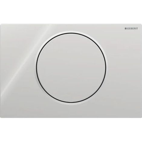 Placca Geberit Sigma10 Round Cromato Lucido / Cromato Satinato  115.758.KH.5 Cromo Satinato