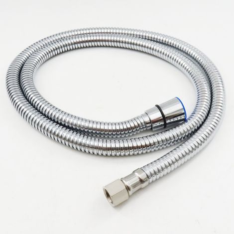 304 stainless steel hot and cold water supply hose with 3 points for kitchen faucets (American standard 9/16, European standard 3/8) and shower hoses. (1/5)