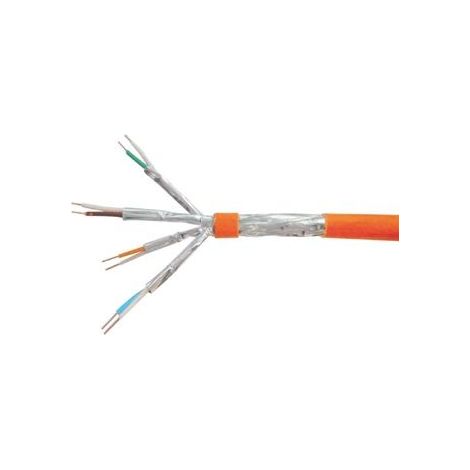 equip 187321 cavo ethernet Cat7 100 metri arancione