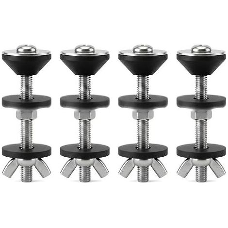 Repair Kit for Toilet Tank Bolts, Narrow Coupling Tank Bolts, Tank Fixing Bolts, Toilet Bowl Repair Kit, for Toilet Tank (1/5)