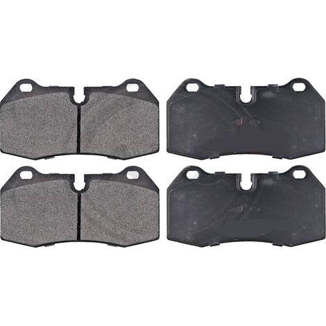 KIT PASTIGLIE FRENO ANTERIORI compatibile con MASERATI GRANSPORT / PASTIGLIE FRENANTI AUTO OEM PAD836 PD3464, / SOSTITUZIONE DIRETTA / BASSA POLVERE / SILENZIOSO