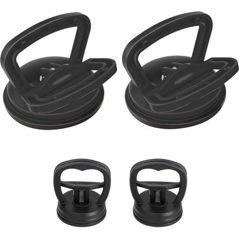 4 Pièces Ventouses Ultra Puissantes Ventouse Debosselage Carrosserie Kit de Debosselage Carrosserie pour Soulever Les écrans de Tablette, Ordinateur et Portable (2 gros 2 petits) (1/4)