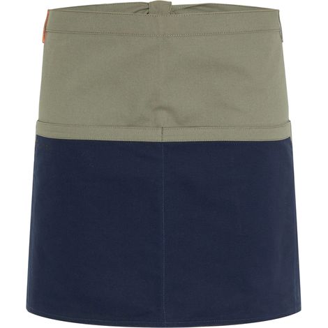 Gardena Arbeitsschürze kurze Gartenschürze CHT-Wachsbeschichtung mit Taschen (1/2)