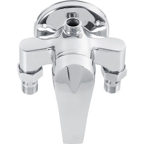 Robinet mélangeur G1 2 pouces mâle pour douche, eau chaude et eau froide