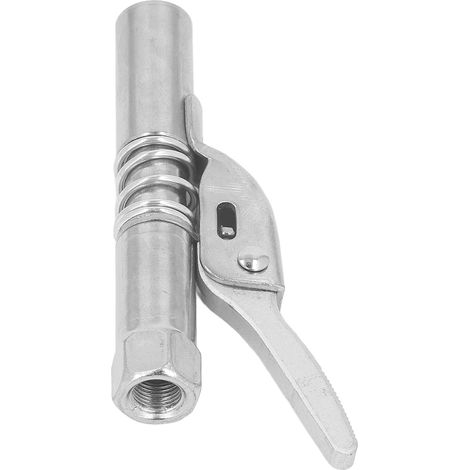 Hochdruck-Fettpresse mit Schnellkupplung, Schmiernippel mit Verriegelungsmechanismus, universeller Öleinspritzdüse, 1/8" NPT. (1/5)