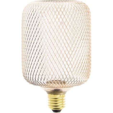 Xanlite – Ampoule filament décorative E27 4W – 150 lumens – Blanc chaud 1800K – Métal cuivré – Installation facile sur luminaires standards