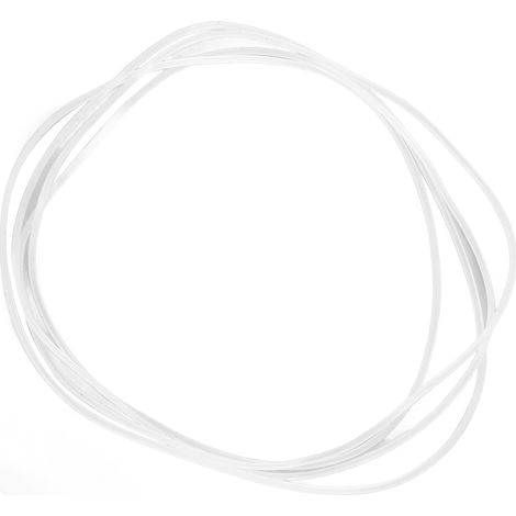 Courroie de transmission transparente 100 cm pour platine vinyle, pièce de rechange haute qualité.