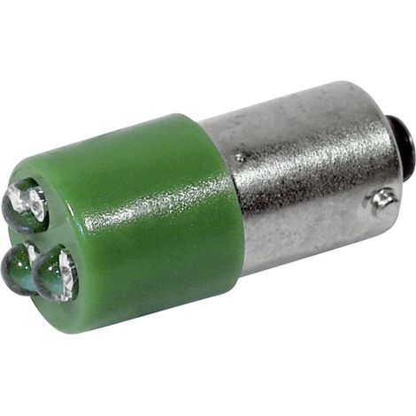 CML 18626231 LED-Signalleuchte Grün BA9s 230 V/AC 450 mcd