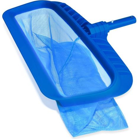 Red de limpieza para piscinas: red de fondo con marco de plástico resistente，ideal para limpiar piscinas (1/5)