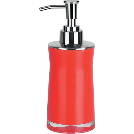Distributeur de savon Acrylique SYDNEY Rouge Spirella (1/2)
