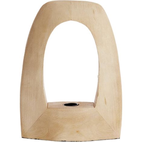 Light & Living - lámpara de mesa - Carini - natural - madera -