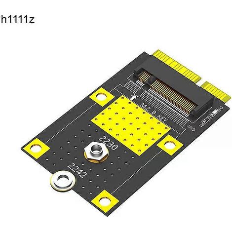 M2 B Key auf mSATA Adapterkarte Riser NGFF M2 SATA-Bus SSD auf mSATA Stecker Konverter unterstützt 2230 2242 M2 SSD M2 zu mSATA Adapter (1/4)