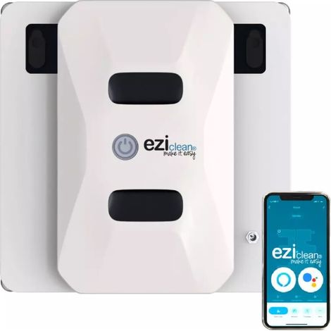 robot limpiador de ventanas conectado - WINDOBOTS5PRO - E.ziclean -